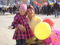 Моя семья на Первомае!