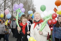 Работники металлургического производства ОАО "Автоваз" на празднике 1 мая