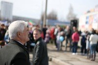 Пожилой житель города Набережные Челны