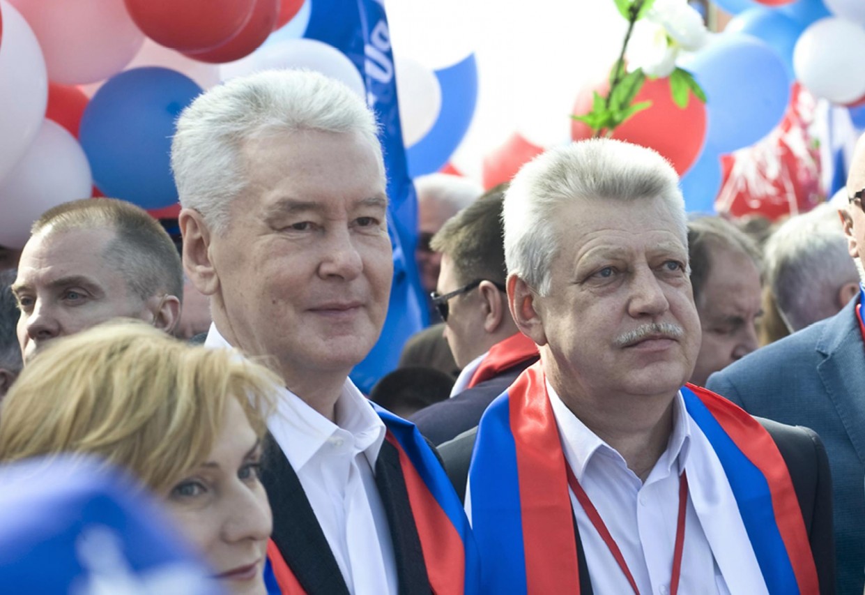 Москва. Работа на передовой