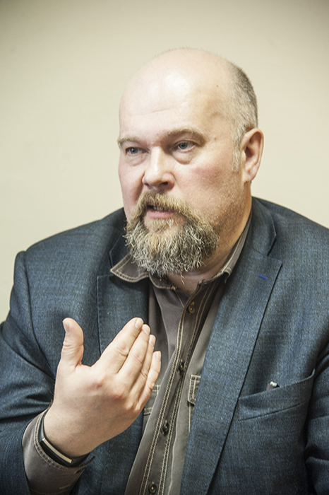 председатель профсоюза “Торговое единство” Сергей Филин