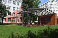 Удобная коворкинг зона привлекает горожан