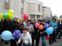  Представители первичной профсоюзной организации ГБУ "Центр социального обслуживания граждан пожилого возраста и инвалидов по городу Кургану"