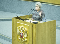 Председатель профсоюза работников агропромышленного комплекса (АПК) РФ Наталья Агапова.