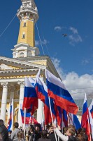 Выше только майское небо.