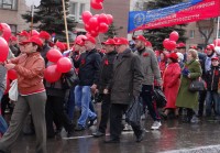 Колонна профсоюза работников оборонной промышленности
