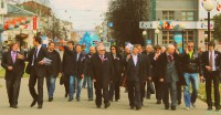 Гос.служащие принимающие участие в демонстрации
