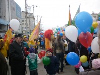 Единой колонной