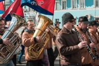 Городской оркестр под знаменами ФНПР