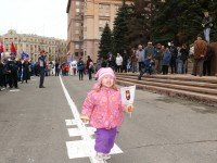 Подрастающее поколение ГМПР встречает Первомай