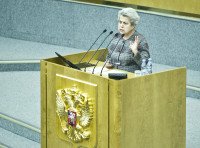 Председатель профсоюза работников агропромышленного комплекса (АПК) РФ Наталья Агапова.