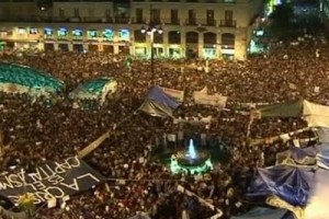 Запретный протест в Испании прошел тихо, но убедительно