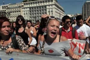 Греческие профсоюзы планируют новую акцию