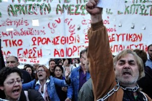 Работники афинского метрополитена открыли в Греции очередную неделю забастовок