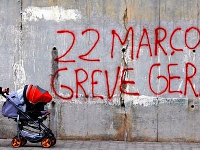 В Португалии началась всеобщая забастовка