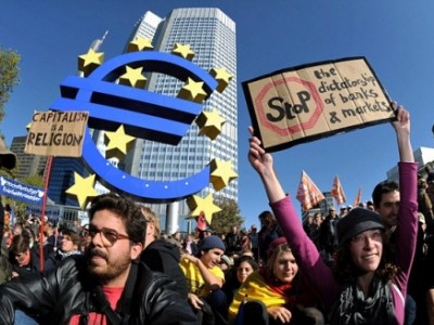 Blockupy: против капитализма, банков и политики