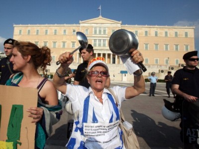 В Греции бастуют работники отелей