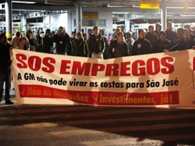 Рабочие GM в Бразилии отвечают на сокращения забастовкой