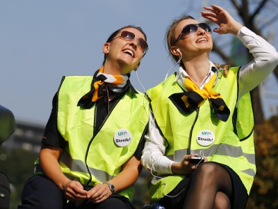 Lufthansa осталась на земле из-за забастовки бортпроводников