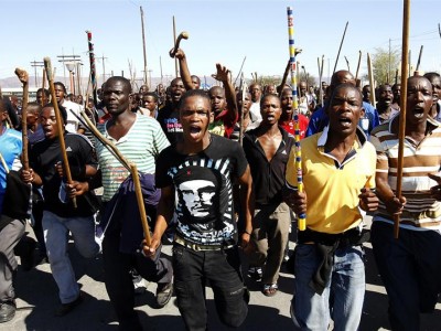 Шахты в ЮАР закрываются из-за забастовок одна за другой