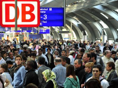 Железнодорожники ФРГ проведут суточную предупредительную забастовку