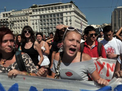 Греческие профсоюзы планируют новую акцию