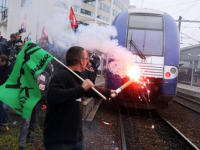 Бельгийские железнодорожники устроили суточную забастовку