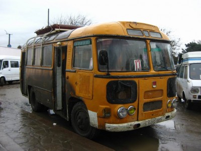 Водители города Рустави вышли на забастовку