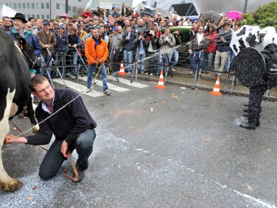 Испанские фермеры добились субсидий забастовкой