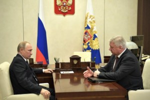 Президент Путин встретился с главой ФНПР Шмаковым