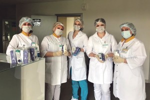 Тонны помощи от профсоюзов