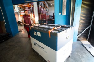 Как перевозят вакцину от COVID-19