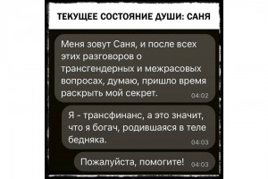 Саня - трансфинанс