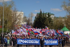 Праздник Весны и Труда прошагал по Саранску