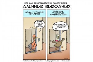 Кто как возвращается на работу
