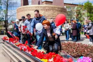 Память поколений: работники ВНИИ «Сигнал» приняли участие в памятном митинге в честь Дня Победы