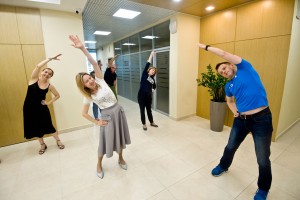 На зарядку становись