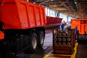 Самосвалы - одна из визитных карточек завода НЕФАЗ