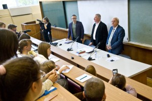 Михаил Шмаков встретился со студентами МГУ