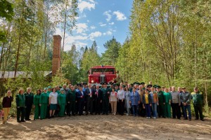 В Брянской области открыт памятник ветеранам лесного хозяйства