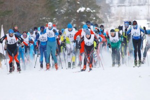 Лыжная гонка прошла на базе отдыха комбината "Ураласбест"