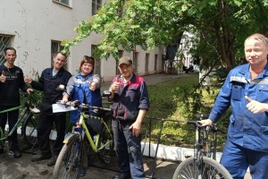 Профорганизация ООО ПК ЧТЗ оказала содействие в создании велопарковки