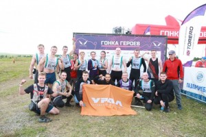 Взвод автомобильного завода «УРАЛ» выступил на  "Гонке героев"