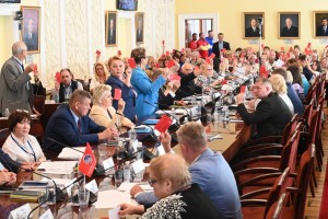 XXVIII отчётно-выборная конференция Московского областного объединения организаций профсоюзов (МОООП). Фоторепортаж