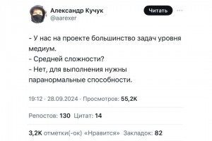Задачи уровня медиум