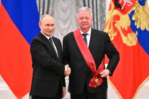 Президент ФНПР Михаил Шмаков награжден орденом «За заслуги перед Отечеством» I степени