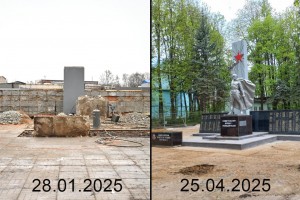 Профактивисты помогли вернуть памятник героям Великой Отечественной войны