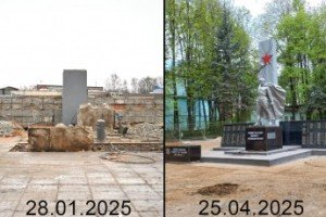Профактивисты помогли вернуть памятник героям Великой Отечественной войны