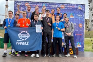 Команда профсоюзной организации ПАО «КАМАЗ» стала победителем городской легкоатлетической эстафеты