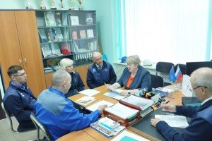 Главный технический инспектор труда ФПРТ Ирина Андина посетила КАМАЗ
